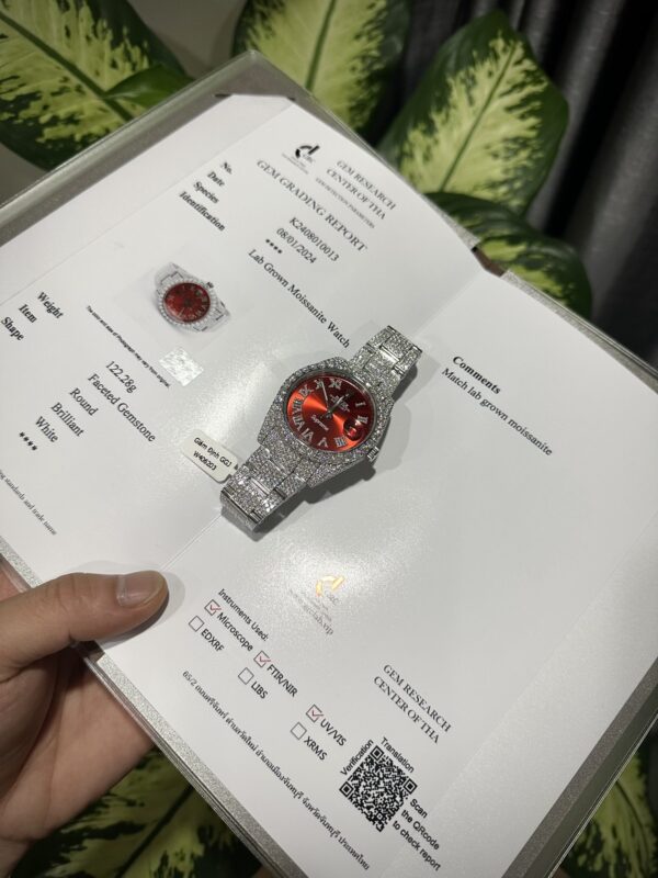 Best Fake Rolex Replica 1:1 Watch DateJust Supreme Full Diamond Moissanite Hong Kong 41mm - Top Watch - Image 2