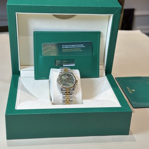 Replica Rolex Replica 1:1 Watch DateJust Women's Green Floral Dial 31mm - Top Watch - 图片 2
