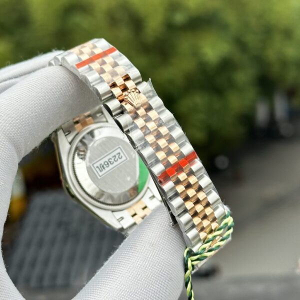 Swiss 1:1 Rolex Replica 11 Watch DateJust Women's With Stone Benzene Jubilee Strap 31mm - Top Watch - Image 5