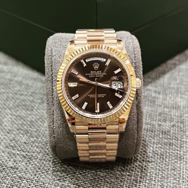 Replica Rolex Replica 1:1 Watch Day-Date 228235 Chocolate Dial GM Factory 40mm - Top Watch - Image 2