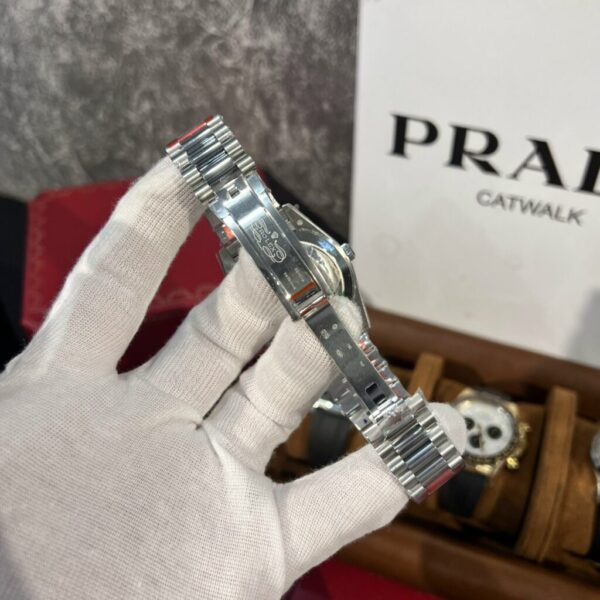 Replica Rolex Replica 1:1 Watch Day-Date 228236 Ice Blue Dial Metal Strap GM Factory V2 40mm - Top Watch - Image 6