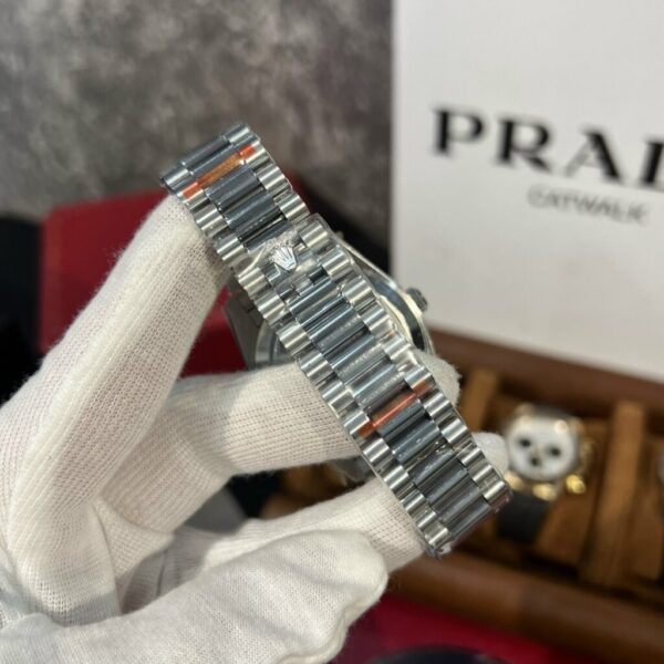 Replica Rolex Replica 1:1 Watch Day-Date 228236 Ice Blue Dial Metal Strap GM Factory V2 40mm - Top Watch - Image 7