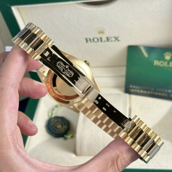 Best Fake Rolex Replica 1:1 Watch Day-Date 228238 Gold Wrapped 18K Yellow Gold 178 grams GM Factory 40mm - Top Watch - Image 10