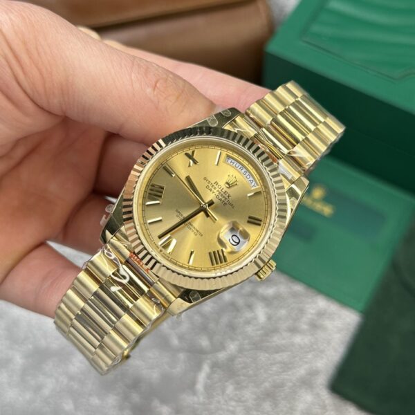 Best Fake Rolex Replica 1:1 Watch Day-Date 228238 V2 Roman Numerals GM Factory 40mm - Top Watch - Image 2