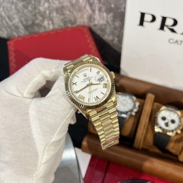 Replica Rolex Replica 1:1 Watch Day-Date 228238 White Dial Factory GM V2 40mm - Top Watch - Image 4