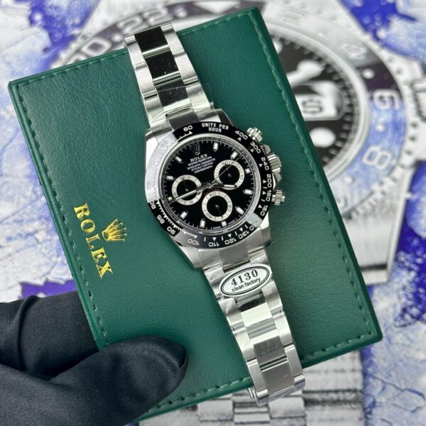 Replica Rolex Replica 1:1 Watch Daytona 116500LN Godzilla Black Dial Clean Factory 40mm - Top Watch