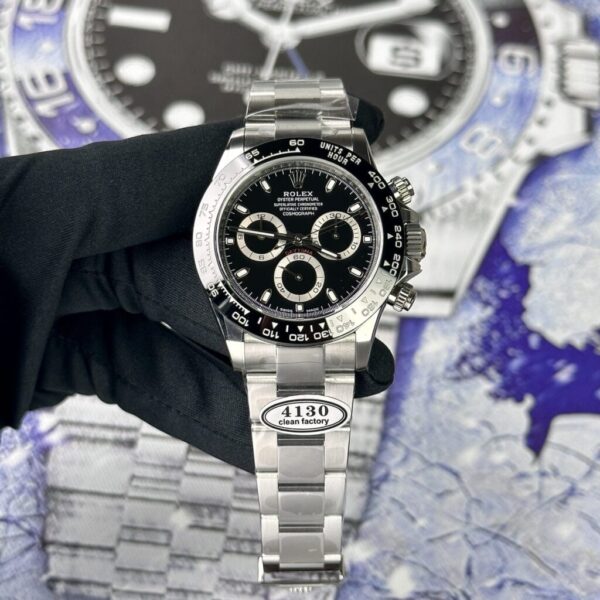 Replica Rolex Replica 1:1 Watch Daytona 116500LN Godzilla Black Dial Clean Factory 40mm - Top Watch - Image 2