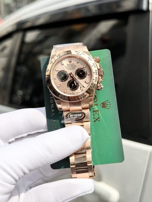 Swiss 1:1 Rolex Replica 1:1 Watch Daytona 116505 Swiss 1:1 Mechanical Rose Gold Plated 40mm - Top Watch