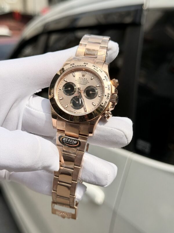 Swiss 1:1 Rolex Replica 1:1 Watch Daytona 116505 Swiss 1:1 Mechanical Rose Gold Plated 40mm - Top Watch - Image 3