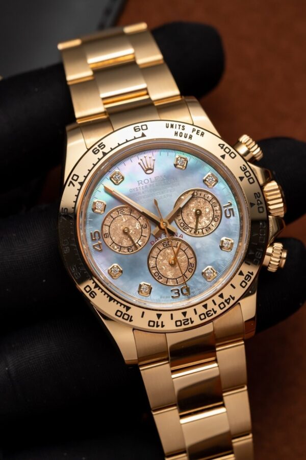 Best Fake Rolex Replica 1:1 Watch Daytona 116508 Blue Mother of Pearl Dial Clean Factory 40mm - Top Watch - Image 2