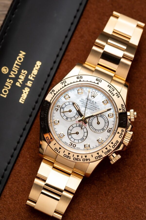 Best Fake Rolex Replica 1:1 Watch Daytona 116508 White Mother-of-Pearl Dial Clean Factory 40mm - Top Watch