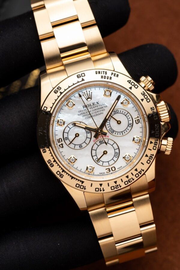 Best Fake Rolex Replica 1:1 Watch Daytona 116508 White Mother-of-Pearl Dial Clean Factory 40mm - Top Watch - Image 2