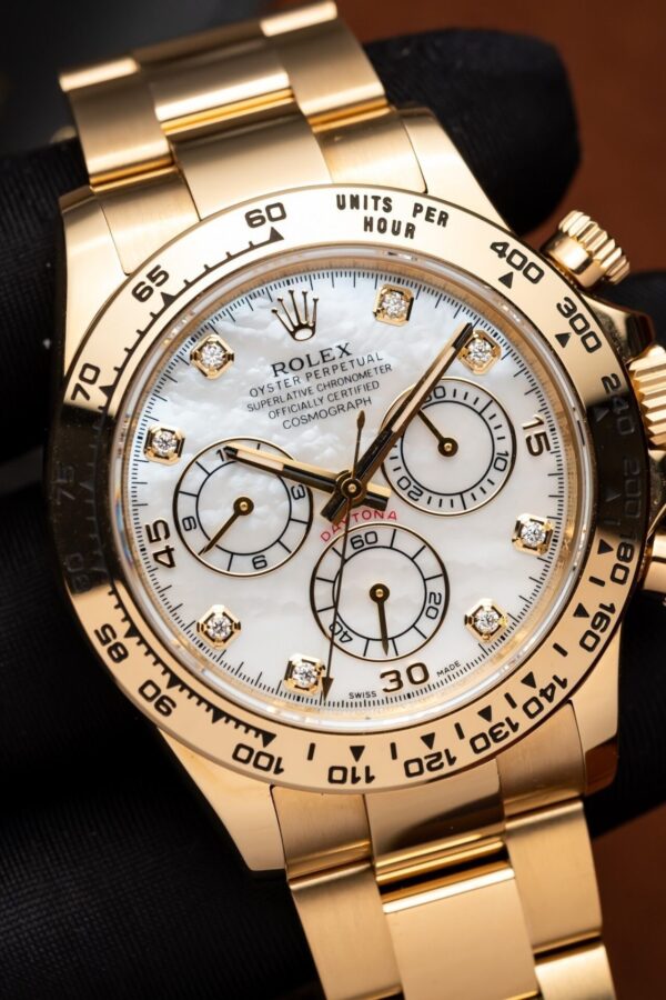 Best Fake Rolex Replica 1:1 Watch Daytona 116508 White Mother-of-Pearl Dial Clean Factory 40mm - Top Watch - Image 3