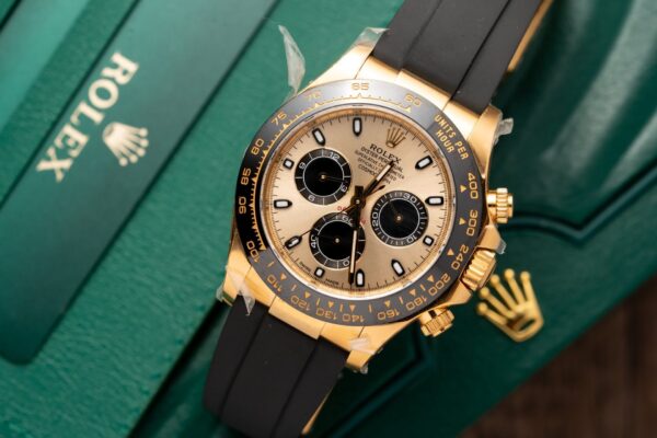Swiss 1:1 Rolex Replica 1:1 Watch Daytona 116518LN Champagne Gold Factory Clean 40mm - Top Watch