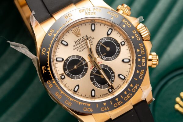 Swiss 1:1 Rolex Replica 1:1 Watch Daytona 116518LN Champagne Gold Factory Clean 40mm - Top Watch - Image 2