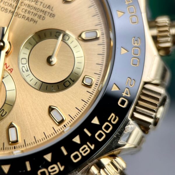 Swiss 1:1 Rolex Replica 1:1 Watch Daytona 116518LN Yellow Champagne Dial 40mm - Top Watch - Image 4