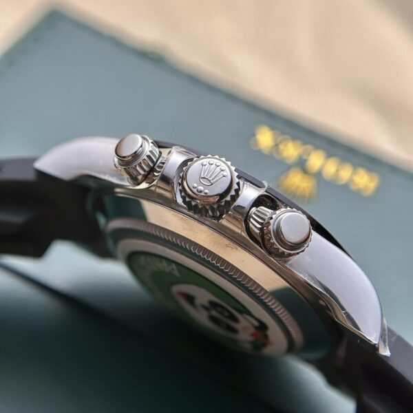 Swiss 1:1 Rolex Replica 1:1 Watch Daytona 116519LN Black Dial Rubber Strap BT Factory 40mm - Top Watch - Image 5
