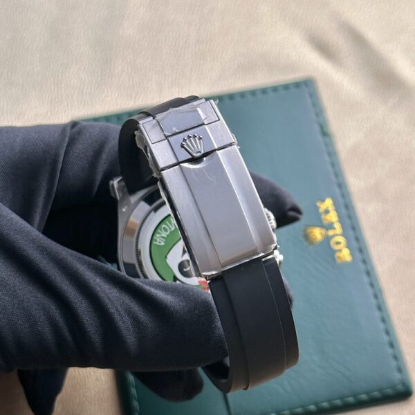 Swiss 1:1 Rolex Replica 1:1 Watch Daytona 116519LN Black Dial Rubber Strap BT Factory 40mm - Top Watch - Image 8