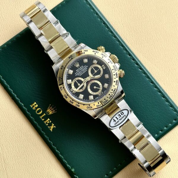 Swiss 1:1 Rolex Replica 1:1 Watch Daytona 126508 Black Dial Demi Strap Factory Clean 40mm - Top Watch - Image 2