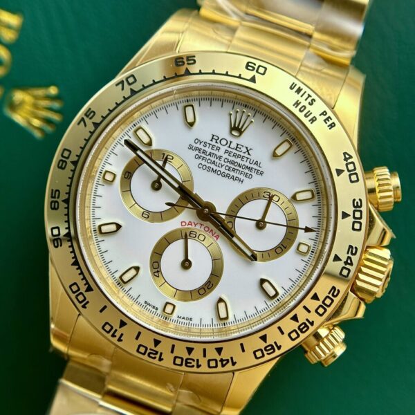 Replica Rolex Replica 1:1 Watch Daytona 126508 Yellow Gold White Dial Clean Factory 40mm - Top Watch - Image 3