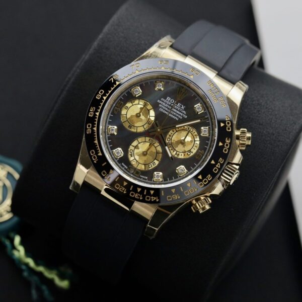 Replica Rolex Replica 1:1 Watch Daytona Purple Mother-of-Pearl Dial Moissanite Diamond BT Factory 40mm - Top Watch - Image 3