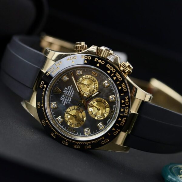Replica Rolex Replica 1:1 Watch Daytona Purple Mother-of-Pearl Dial Moissanite Diamond BT Factory 40mm - Top Watch - Image 4