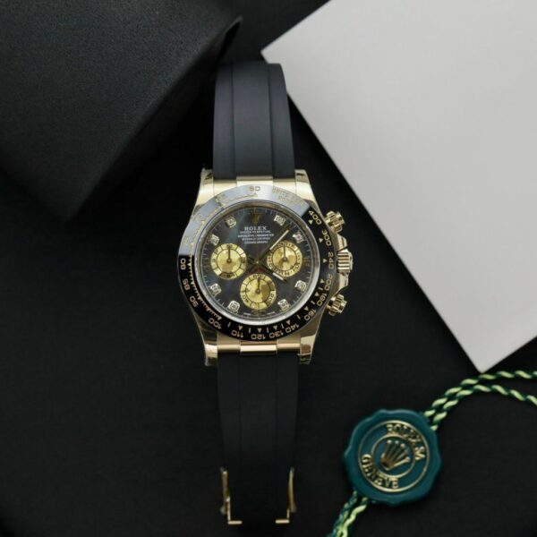 Replica Rolex Replica 1:1 Watch Daytona Purple Mother-of-Pearl Dial Moissanite Diamond BT Factory 40mm - Top Watch - Image 5