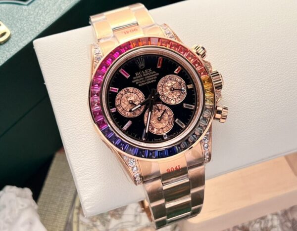 Swiss 1:1 Rolex Replica 1:1 Watch Daytona Rainbow 116595 Factory Noob Highest Quality 40mm - Top Watch - Image 2