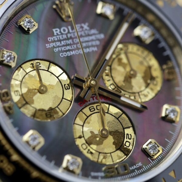 Replica Rolex Replica 1:1 Watch Daytona Purple Mother-of-Pearl Dial Moissanite Diamond BT Factory 40mm - Top Watch - Image 7