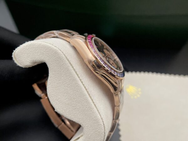Best Fake Rolex Replica 1:1 Watch Daytona Rainbow Black Dial TW Factory 40mm - Top Watch - Image 7