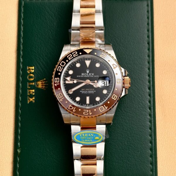 Replica Rolex Replica 11 Watch GMT-Master II 126711CHNR Root Beer Clean Factory 40mm - Top Watch - Image 2
