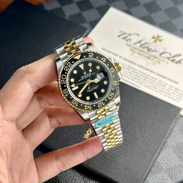 Best Fake Rolex Replica 11 Watch GMT-Master II 126713GRNR Jubilee Strap Clean Factory 40mm - Top Watch - Image 3