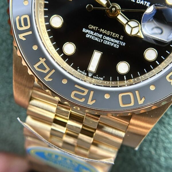 Best Fake Rolex Replica 1:1 Watch GMT-Master II 126718GRNR Black Dial Clean Factory 40mm - Top Watch - Image 4