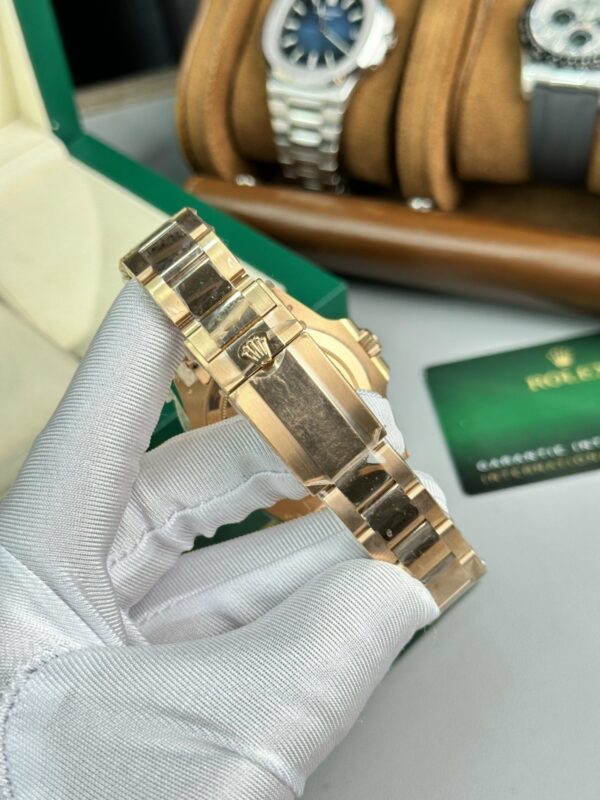 Best Fake Rolex Replica 11 Watch Gmt-Master II M126715CHNR Root Beer Gold Plated Clean Factory 40mm - Top Watch - Image 9