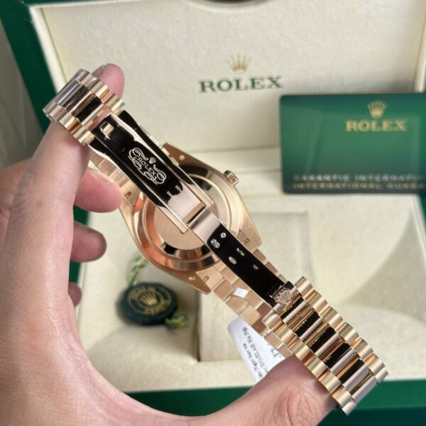 Replica Rolex Replica 1:1 Watch Gold Wrapped Day-Date 228235 Lava Face GM Factory 178 Gram 40mm - Top Watch - Image 13