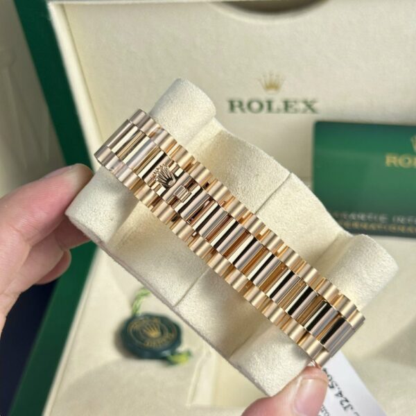 Replica Rolex Replica 1:1 Watch Gold Wrapped Day-Date 228235 Lava Face GM Factory 178 Gram 40mm - Top Watch - Image 14