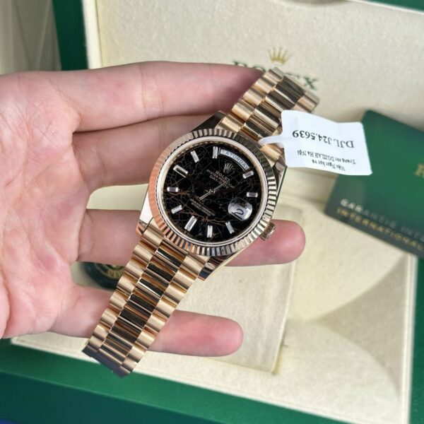 Replica Rolex Replica 1:1 Watch Gold Wrapped Day-Date 228235 Lava Face GM Factory 178 Gram 40mm - Top Watch - Image 6