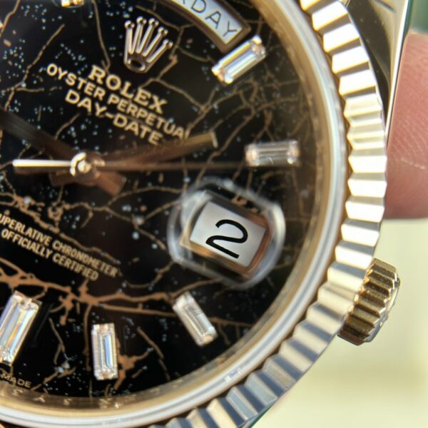 Replica Rolex Replica 1:1 Watch Gold Wrapped Day-Date 228235 Lava Face GM Factory 178 Gram 40mm - Top Watch - Image 8