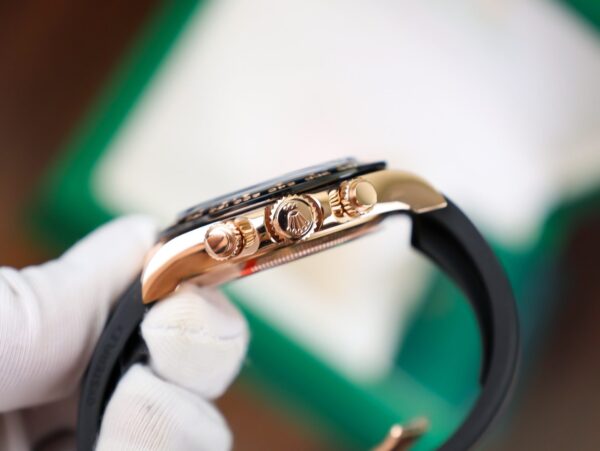 Replica Rolex Replica 1:1 Watch Gold Wrapped Cosmograph Daytona Chocolate 40mm - Top Watch - Image 6