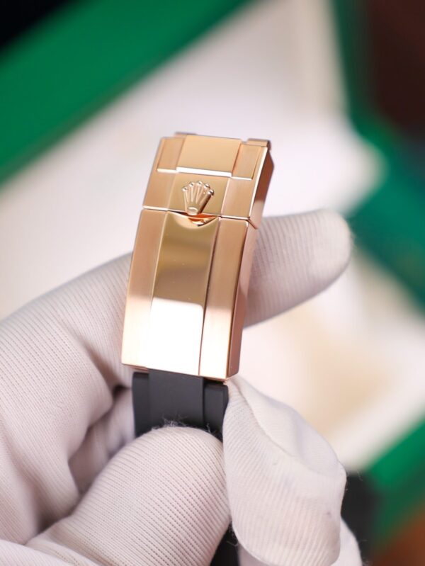 Replica Rolex Replica 1:1 Watch Gold Wrapped Cosmograph Daytona Chocolate 40mm - Top Watch - Image 8