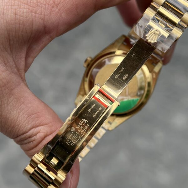 Swiss 1:1 Rolex Replica 1:1 Watch Meteorite Face With Stone Benzene Day-Date 36mm - Top Watch - Image 8
