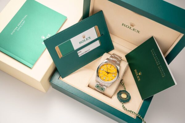 Best Fake Rolex Replica 1:1 Watch Oyster Perpetual Gold Dial King Factory 41mm - Top Watch