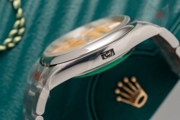 Best Fake Rolex Replica 1:1 Watch Oyster Perpetual Gold Dial King Factory 41mm - Top Watch - Image 7