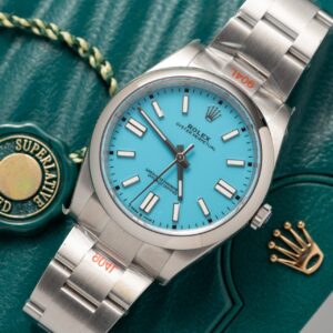 Replica Rolex Replica 11 Watch Oyster Perpetual Ice Blue Dial King Factory 41mm - Top Watch