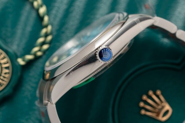 Replica Rolex Replica 11 Watch Oyster Perpetual Ice Blue Dial King Factory 41mm - Top Watch - Image 6
