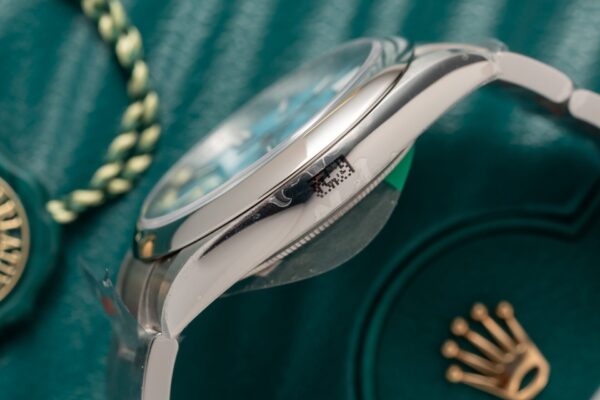 Replica Rolex Replica 11 Watch Oyster Perpetual Ice Blue Dial King Factory 41mm - Top Watch - Image 7