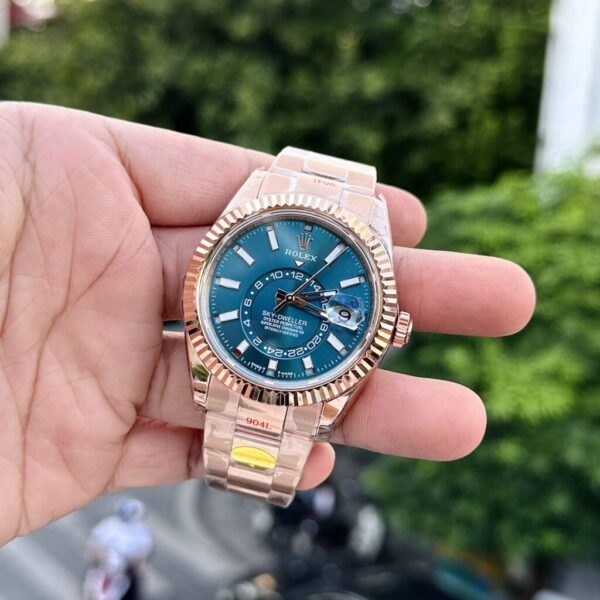 Best Fake Rolex Replica 1:1 Watch Sky-Dweller 336935 Blue Dial Noob Factory 42mm - Top Watch - Image 3