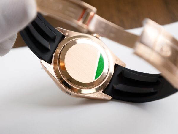 Best Fake Rolex Replica 1:1 Watch Sky Dweller Chocolate Dial Rubber Strap 42mm - Top Watch - Image 9