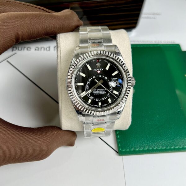 Replica Rolex Replica 1:1 Watch Sky-Dweller Black Dial N Factory 42mm - Top Watch - Image 2