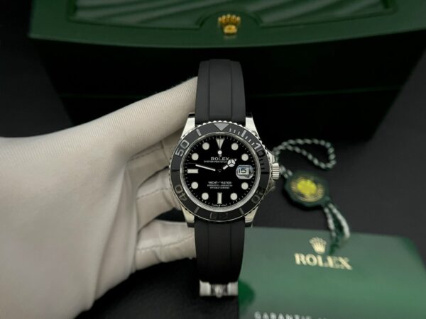 Best Fake Rolex Replica 11 Watch Yacht-Master Swiss 1:1 Movement Black Dial EW Factory 40mm - Top Watch